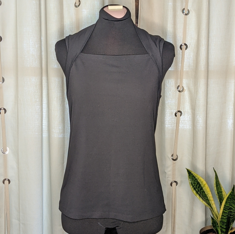 The North Face black square neck tank Large